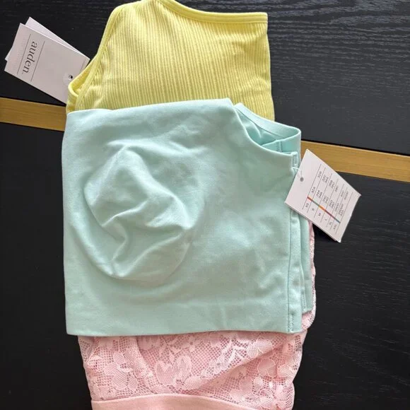 Auden Bra (Bralette) Bundle 3pc NWT Size Medium Pullover Style - Picture 11 of 12